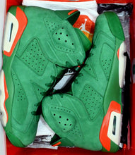 Cargar imagen en el visor de la galería, Jordan 6 Retro Gatorade Green
