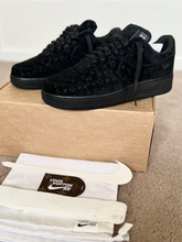 Cargar imagen en el visor de la galería, Louis Vuitton Nike Air Force 1 Low By Virgil Abloh Black
