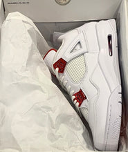 Cargar imagen en el visor de la galería, Jordan 4 Retro Metallic Red
